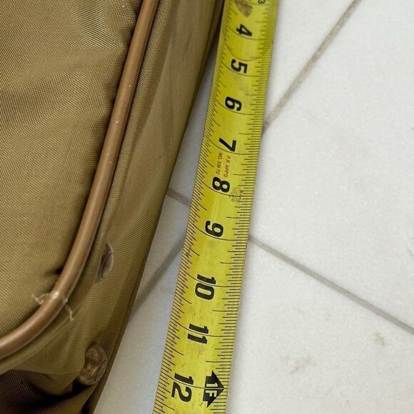 Hartman Courier Bag leather and ballistic nylon. Classic tan - Picture 6 of 13